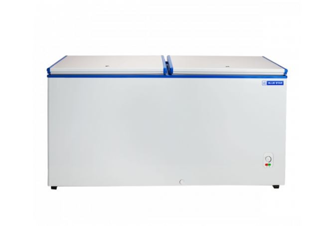 Blue Star 400L Double Door Convertible Hard Top Chest Deep Freezer, CHFDD400MGPW