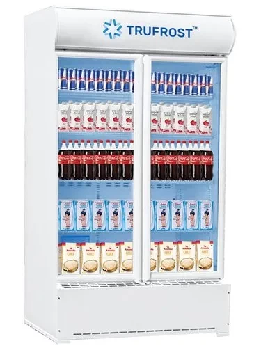 TRUFROST Frost Free VC 1100 NF Two Door No-Frost Visi Cooler, Capacity: 1050L